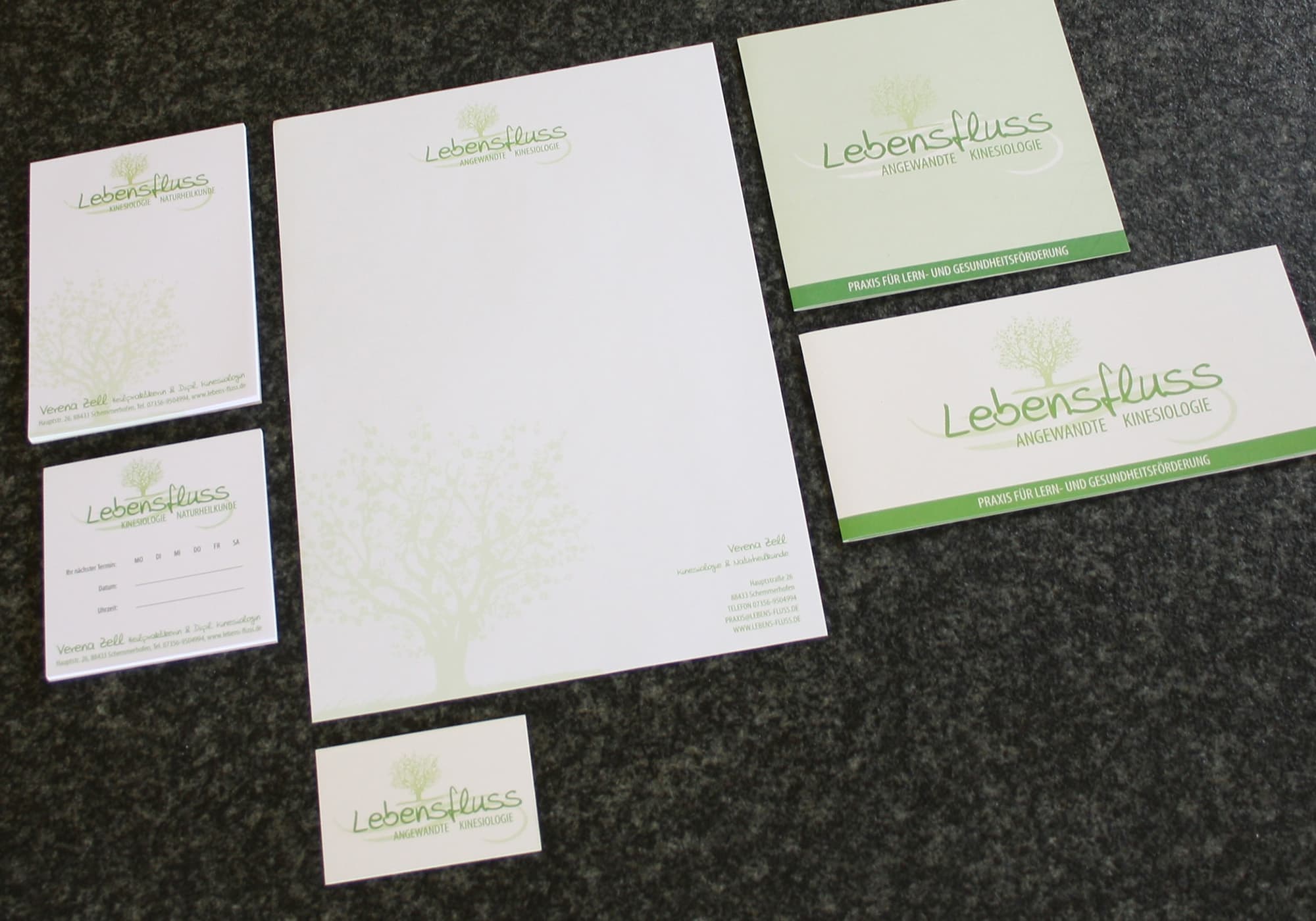 corporate design beispiele - geschäftsausstattung