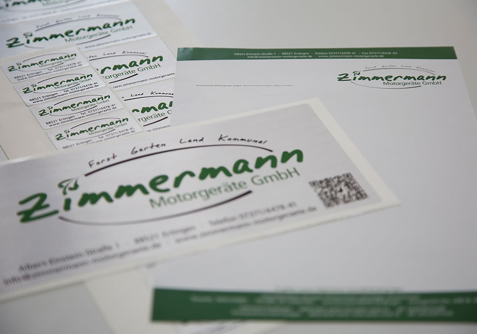 corporate design beispiele - refresh firmenlogo