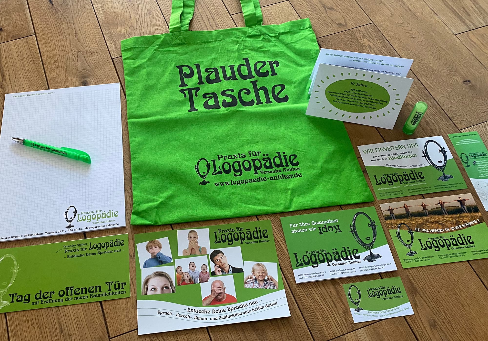 corporate design beispiele - geschäftsausstattung