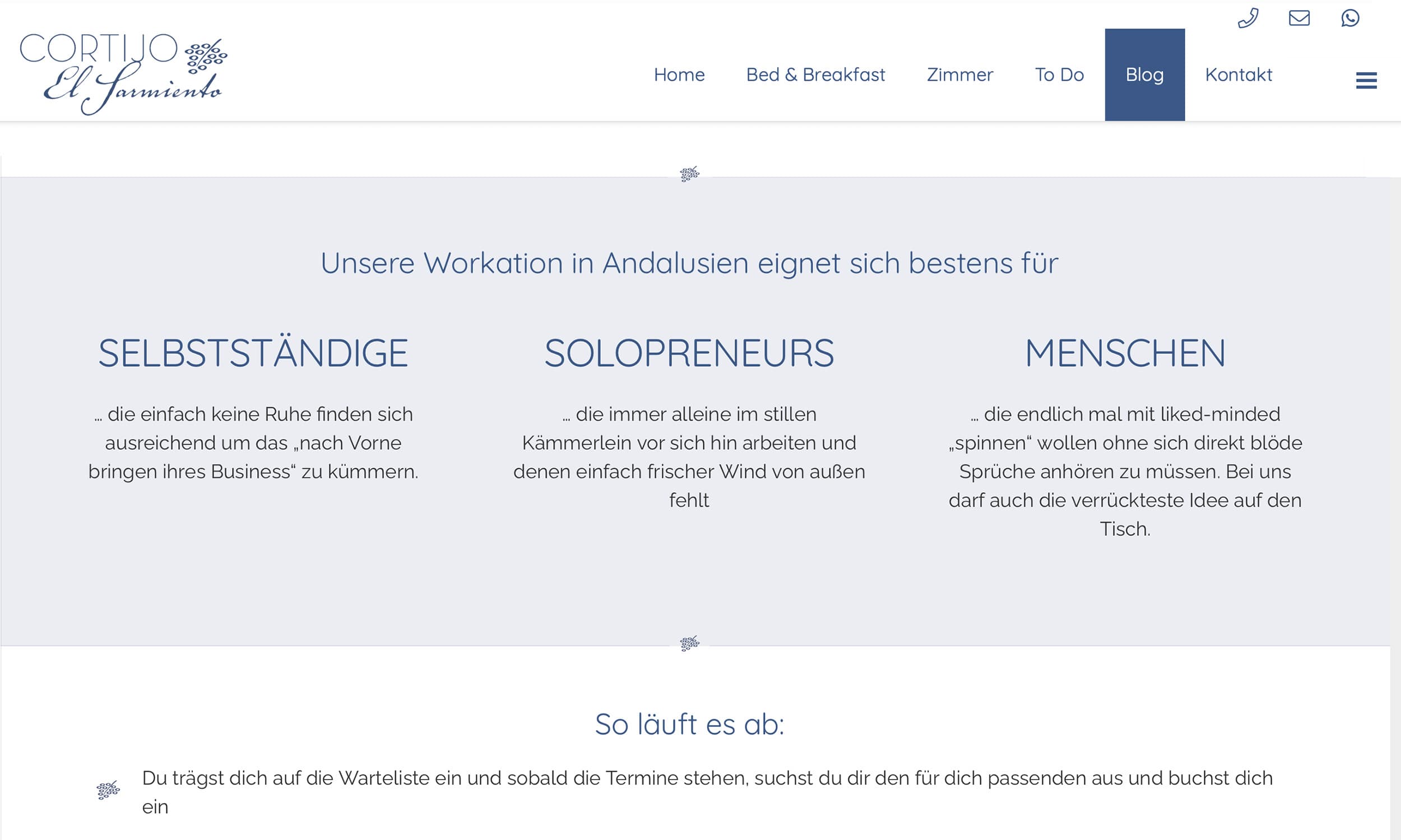 Einblick ins Kreativ-Business auf die Workation