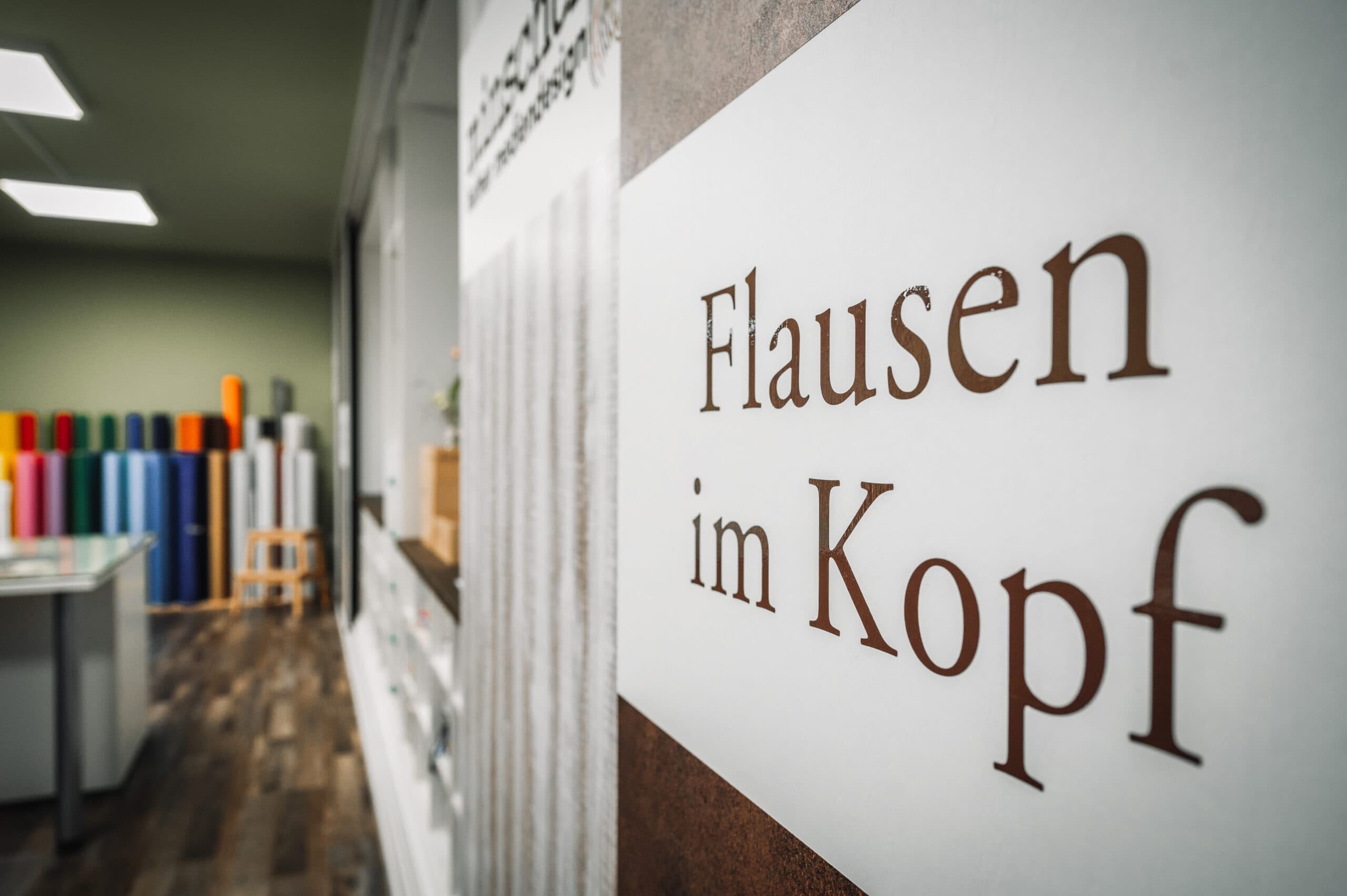 kreativer Arbeitsalltag mit meiner Musterwand