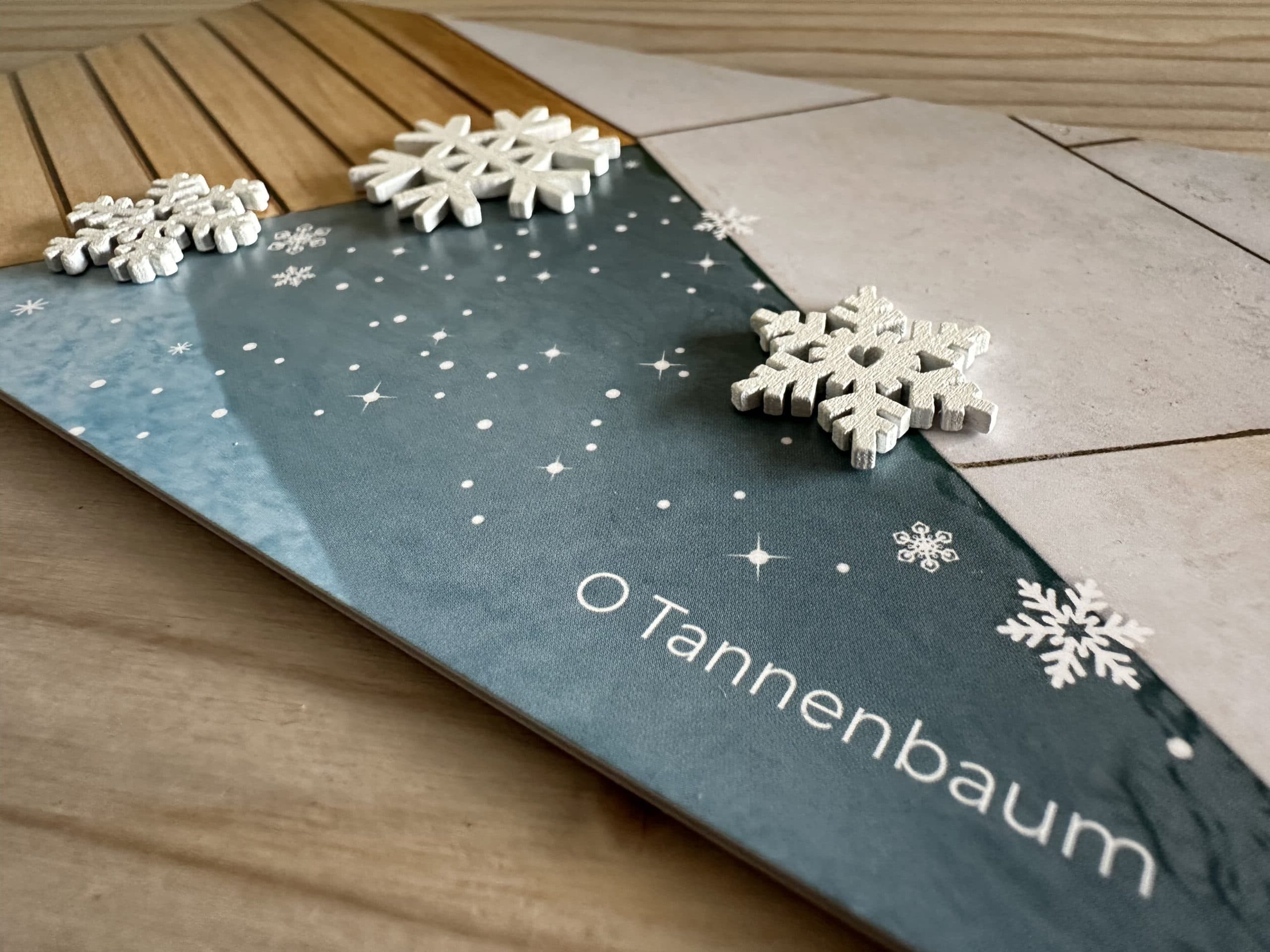 Weihnachtskarte Firmen Pool Tanne
