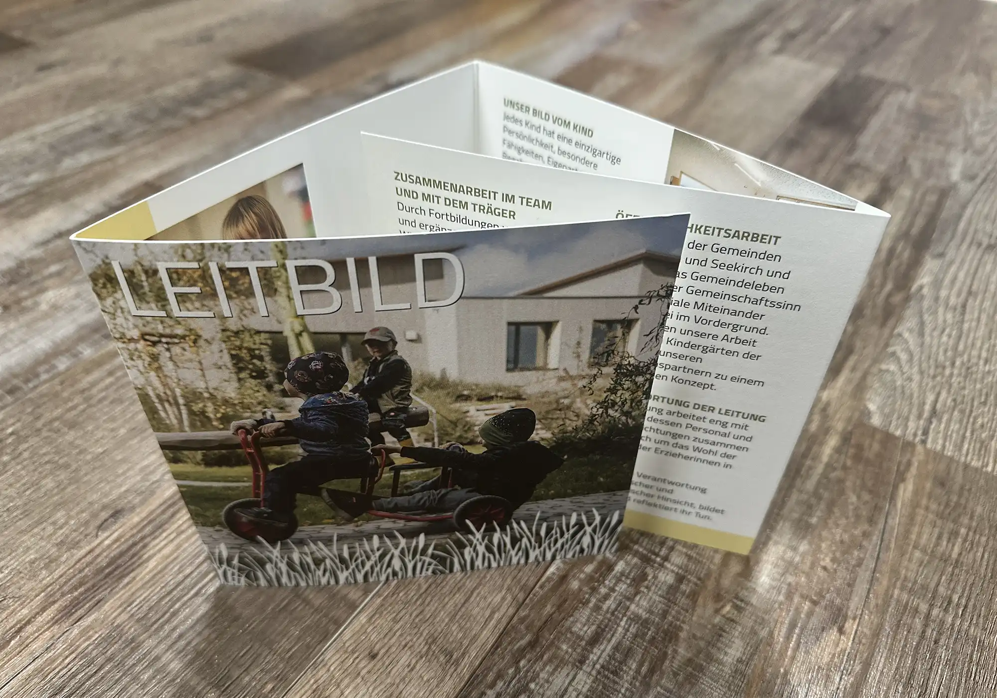 Kita Leitbild mit Leitbild von Kita im Grünen