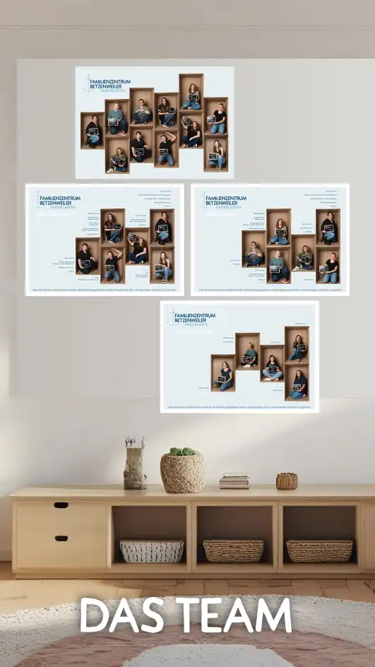 Kindergarten Familienzentrum Teambilder