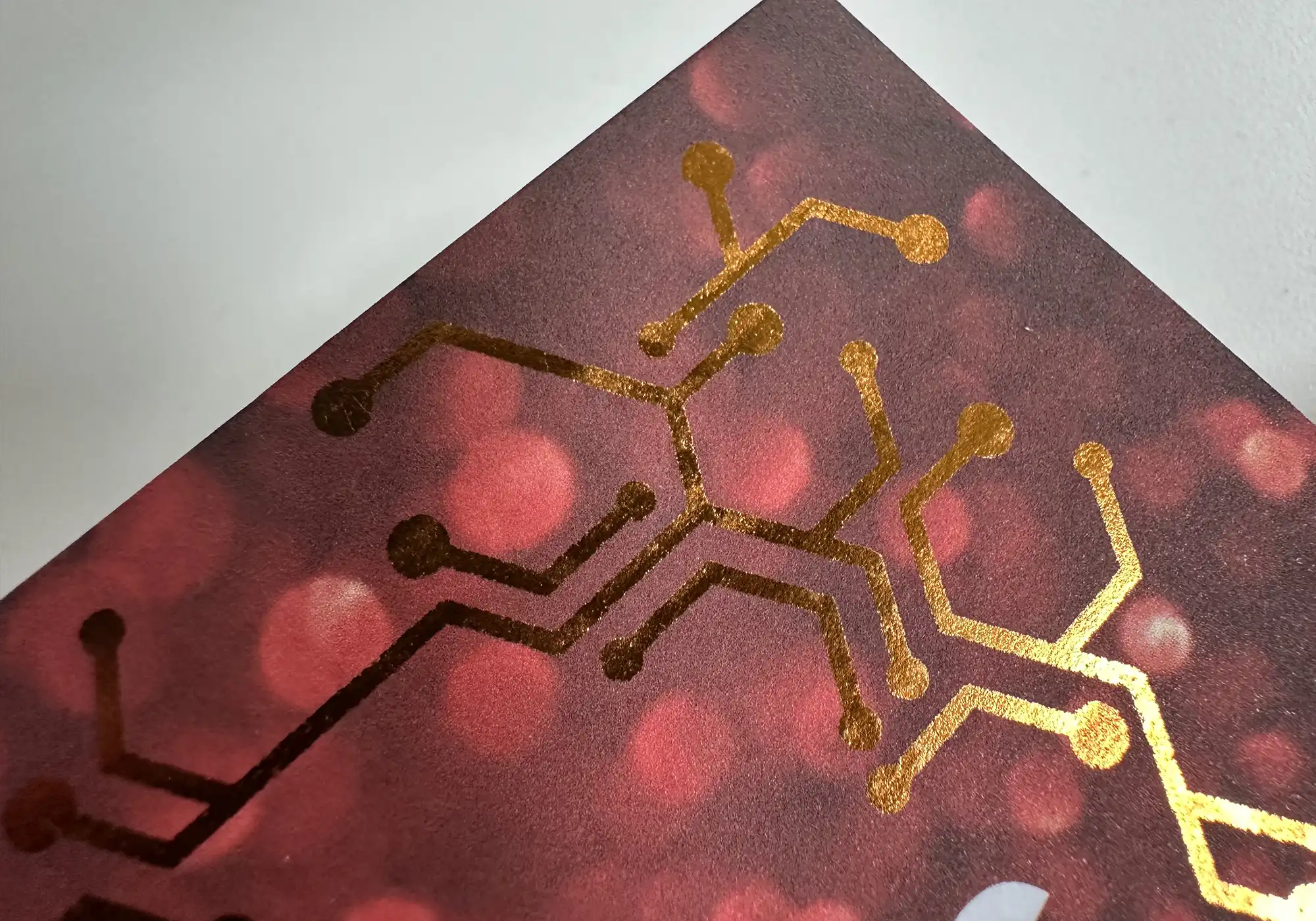 Individuelle Weihnachtskarte für ein Unternehmen als Ausdruck von Identität und geschäftlichen Weihnachtsgrüßen mal anders