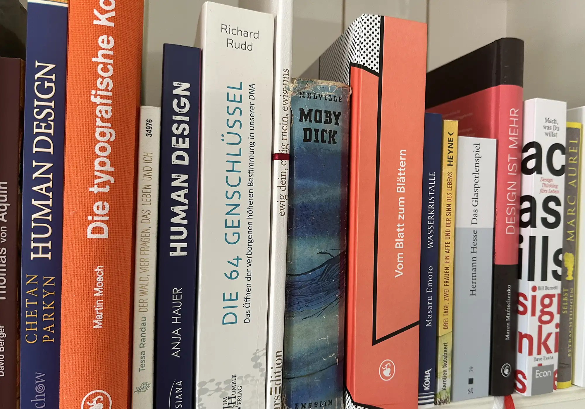 inspirierende Bücher aus meinem Regal