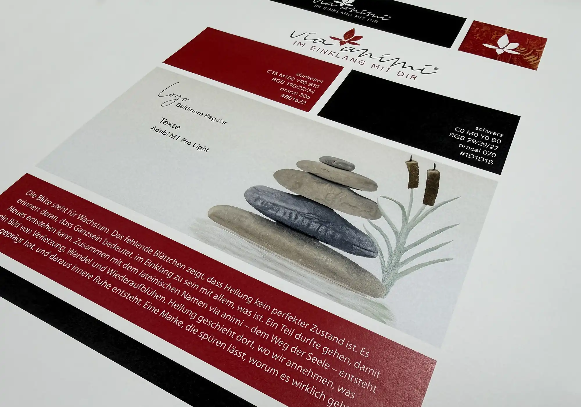Corporate Design Datenblatt via animi®